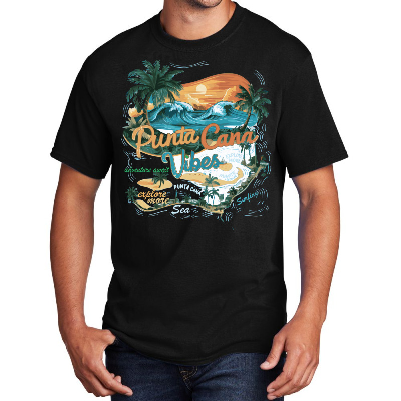 Punta Cana Vibe Basic T-shirt | Artistshot