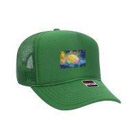 Psychedelic Brain, Psychedelic Brain Vintage, Psychedelic Brain Art, P Foam Trucker Hat | Artistshot