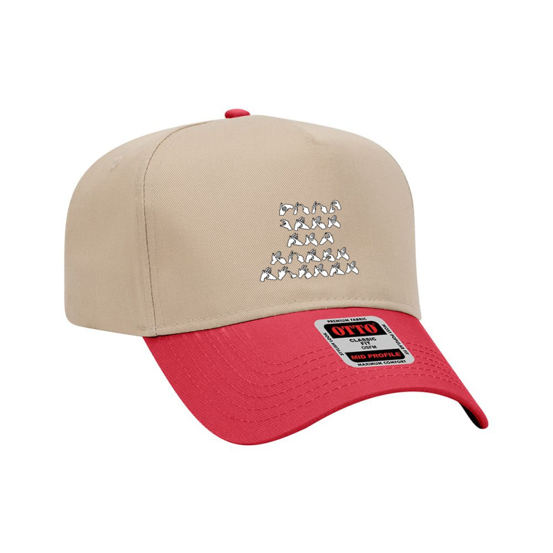 Keep Calm And Learn Auslan Adjustable Baseball Cap by cm-arts | Artistshot