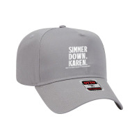 Simmer Down Karen You Cant Speak To Manager Karen Slang Adjustable Baseball Cap | Artistshot