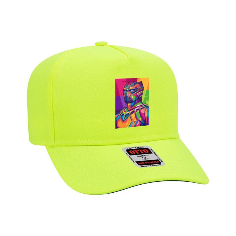 Black Panther Wpap Style Adjustable Baseball Cap by cm-arts | Artistshot