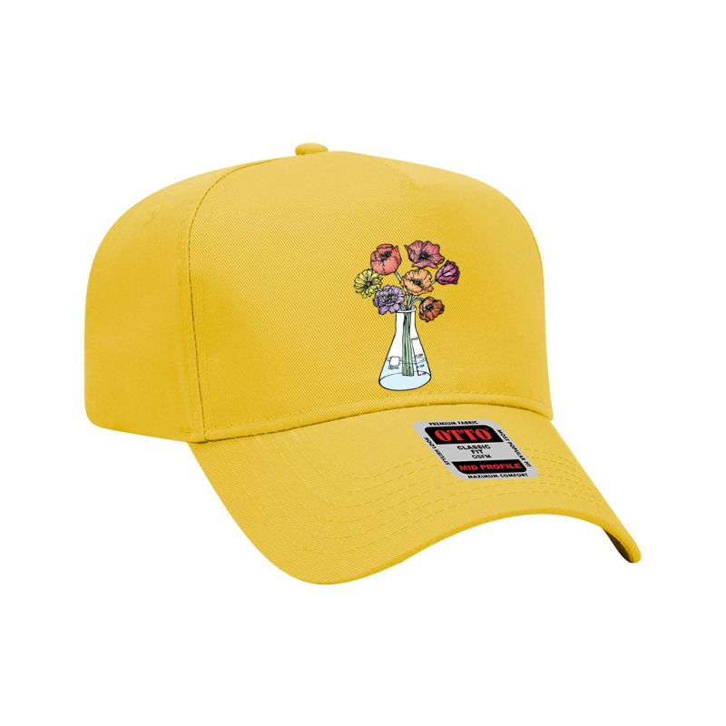 Erlenmeyer Bouquet Adjustable Baseball Cap by cm-arts | Artistshot