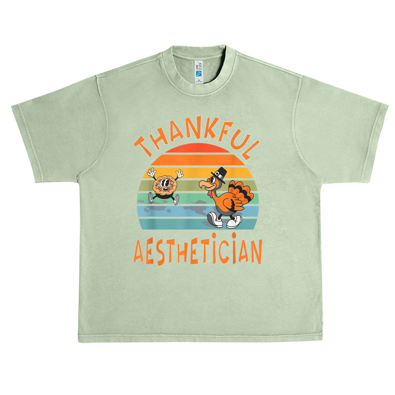 Aesthetician Job Funny Thanksgiving T Shirt Urban Heavy T-shirt | Artistshot