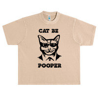 Cat Be Pooper Urban Heavy T-shirt | Artistshot