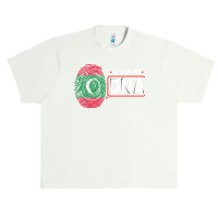 Its In My Dna National Flag Maldivian Patriotic Maldives T Shirt Urban Heavy T-shirt | Artistshot