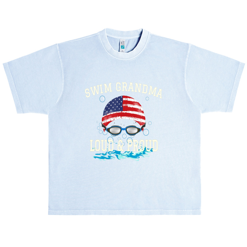 Swim Swimmer Funny Swimmin Goggles Cap Grandma Urban Heavy T-shirt | Artistshot