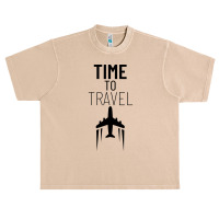 Time To Travel - Plane (2) Urban Heavy T-shirt | Artistshot