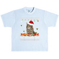 Merry Catmas Maine Coon Cat Ugly Sweater Christmas Santa T Shirt Urban Heavy T-shirt | Artistshot