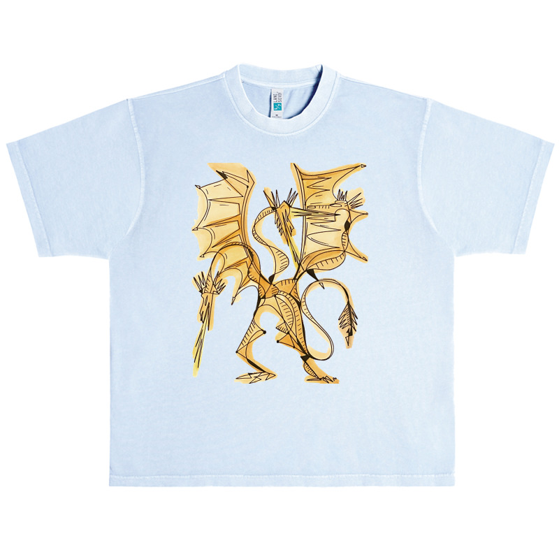 King Ghidorah By Pollux Urban Heavy T-shirt by Jankonen637 | Artistshot