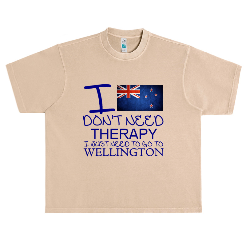 I Dont Need Therapy I Just Need To Go To Wellington Urban Heavy T-shirt | Artistshot