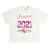 Kids 2 Year Old Floral Birthday Tee Awesome Since 2021 Girls T Shirt Urban Heavy T-shirt | Artistshot