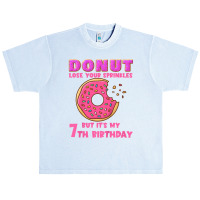 Kids Donut Lose Your Sprinkles Funny 7th Birthday Party Saying T Shirt Urban Heavy T-shirt | Artistshot