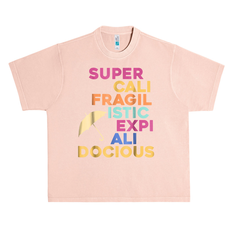 Supercalifragilisticexpialidocious Umbrella Urban Heavy T-shirt by ANDREWAVIS | Artistshot