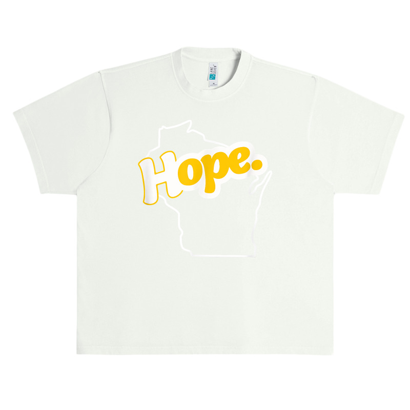 Hope   Wisconsin Design T Shirt Urban Heavy T-shirt | Artistshot