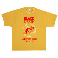 Black Death European Tour Urban Heavy T-shirt | Artistshot