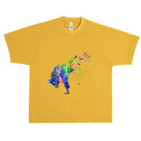 Watercolor Martial Art-rf5du Urban Heavy T-shirt | Artistshot