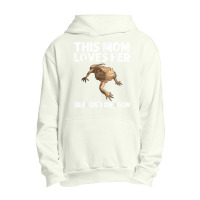 Funny Bearded Dragon Gift For Mom Women Lizard Pet Animal Urban Pullover Hoodie | Artistshot