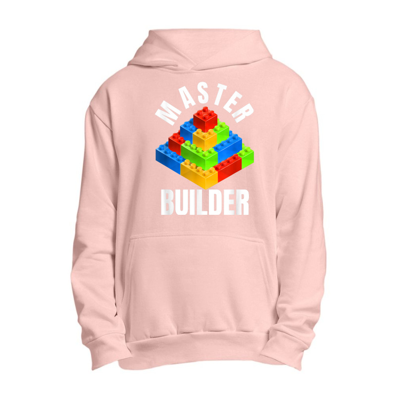 Master Builder Building Blocks Brick Builders Toys Gift Urban Pullover Hoodie | Artistshot