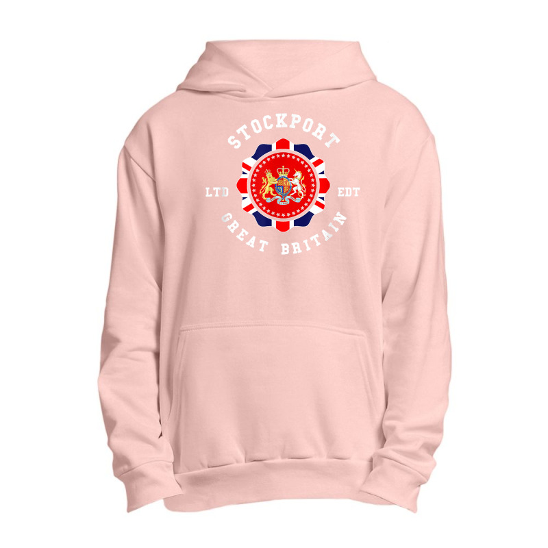 Stockport Great Britain British Pride Vintage T Shirt Urban Pullover Hoodie | Artistshot