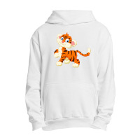 Cute Little Tiger Urban Pullover Hoodie | Artistshot