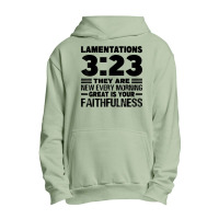 Lamentations 323 They Are New Every Morning T Shirt Urban Pullover Hoodie | Artistshot