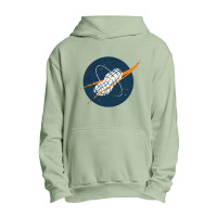 Peanuts Vintage Space Urban Pullover Hoodie | Artistshot