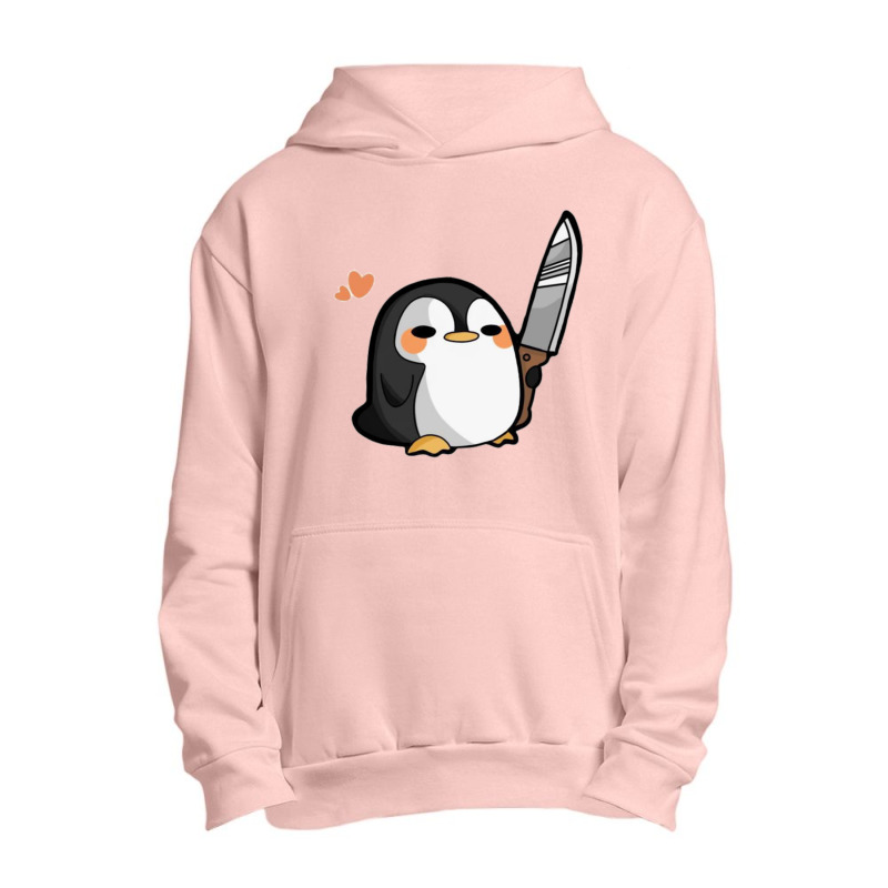 Cute Animals With Knife Urban Pullover Hoodie | Artistshot