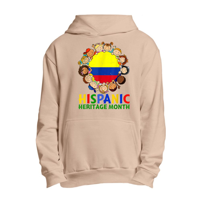 Hispanic Heritage Month Colombia Kids Boys Girls Urban Pullover Hoodie | Artistshot