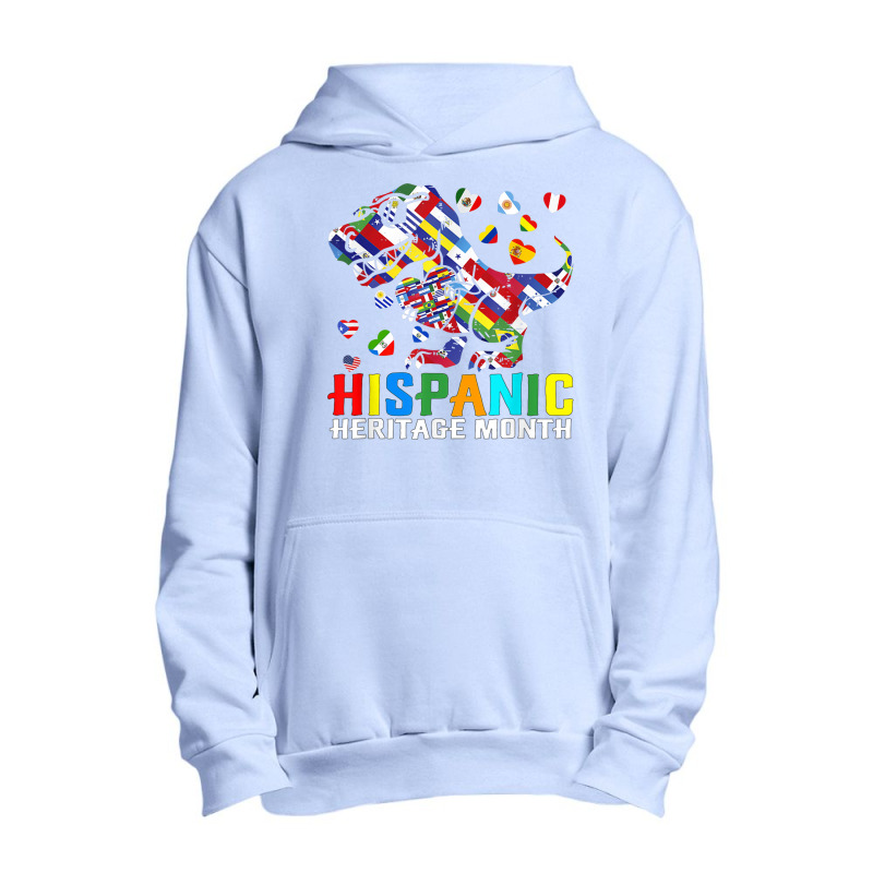 Hispanic Heritage Month Dinosaur Kid Boy Girl Toddler Latino Urban Pullover Hoodie | Artistshot