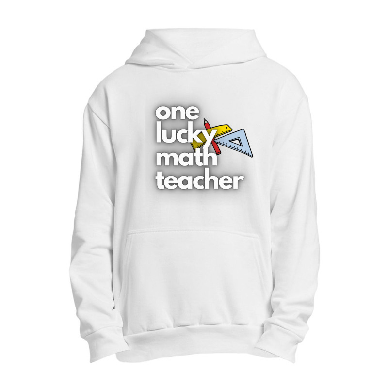 One Lucky Match Teacher  Premium Urban Pullover Hoodie | Artistshot