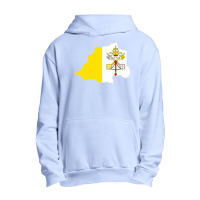 Flag Map Of Holy See Urban Pullover Hoodie | Artistshot