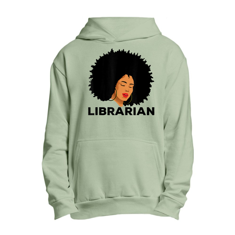 Librarian Appreciation Afro American Bookworm Library T Shirt Urban Pullover Hoodie | Artistshot