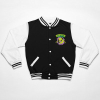 Reptar Attack Ripping Breaking Through Bomber Jacket | Artistshot