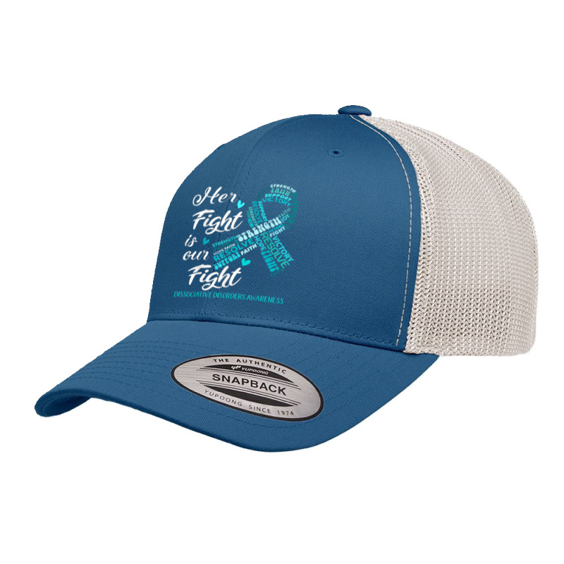 Dissociative Disorders Awareness Her Fight Is Our Fight Retro Trucker Cap | Artistshot