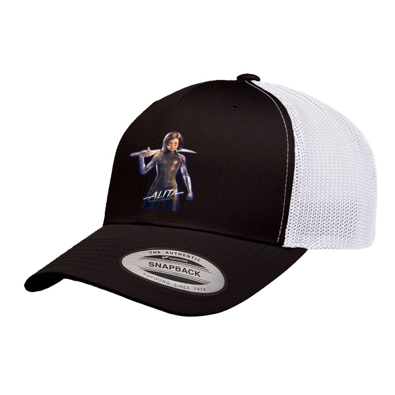 5 Alita Battle Angel Retro Trucker Cap by kokojyan | Artistshot