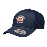 My Governor Is An Idiot Sarcastic California Politics Gift Premium T S Retro Trucker Cap | Artistshot