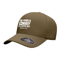 The Peoples Convoy Is A Capital Idea   Nebraska T Shirt Seamless Cap | Artistshot