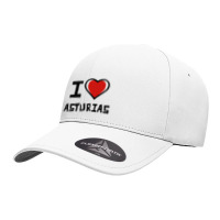 I Love Asturias Seamless Cap | Artistshot