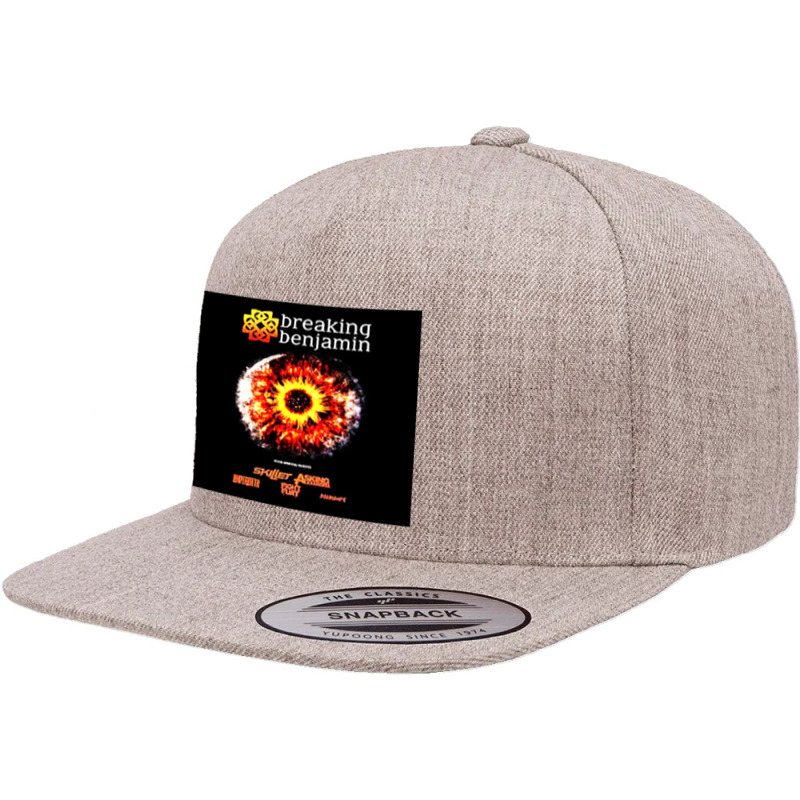 Best Breaking Benjamin Music 5 panel snapback cap by Tantih | Artistshot