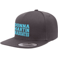 Donna Martin Graduates Beverly Hills 90210 5 Panel Snapback Cap | Artistshot