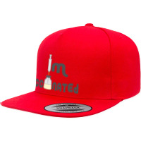 Im Vaccinated 5 Panel Snapback Cap | Artistshot