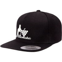 Winemaker, Winemaker 5 Panel Snapback Cap | Artistshot