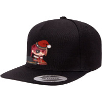 Houshou Marine 5 Panel Snapback Cap | Artistshot