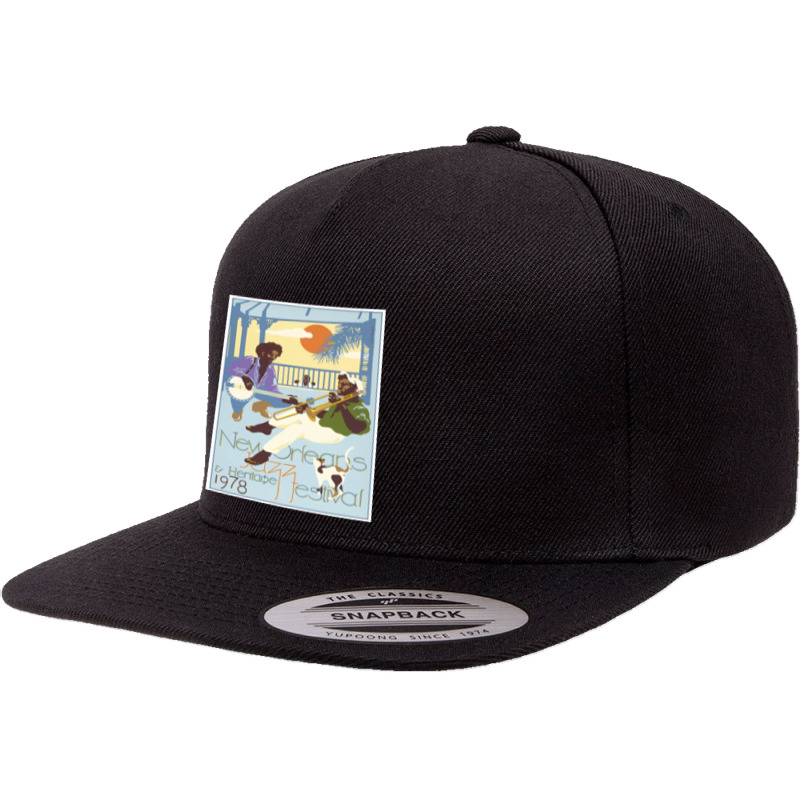 The New Orleans 1978 5 Panel Snapback Cap | Artistshot