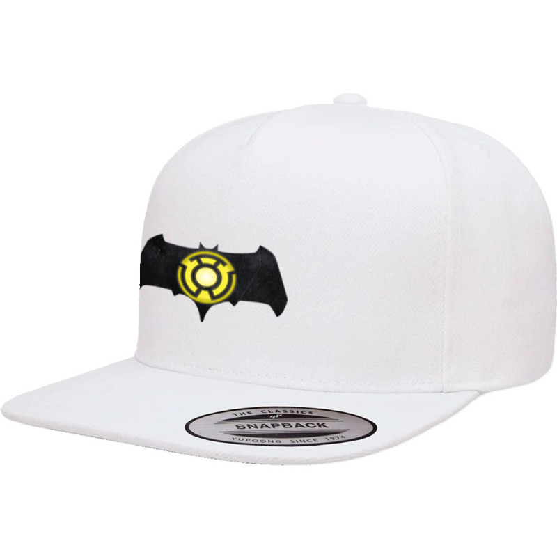 Sinestro Corps Bat,bat Hero 5 panel snapback cap by myrimidia | Artistshot