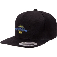 Space Mountain Paris   Theme Park 5 Panel Snapback Cap | Artistshot