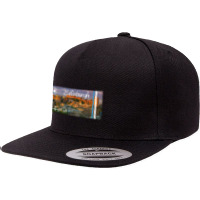 Edinburgh Scotland City, Edinburgh 5 Panel Snapback Cap | Artistshot