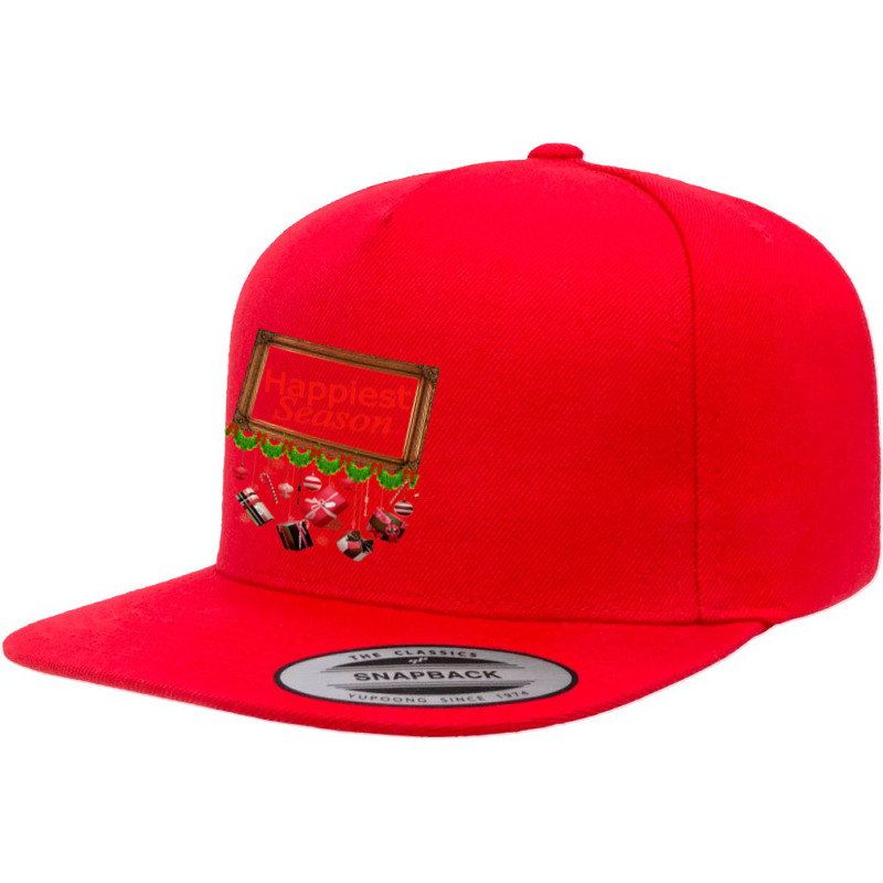 Happiest Season 5 Panel Snapback Cap | Artistshot