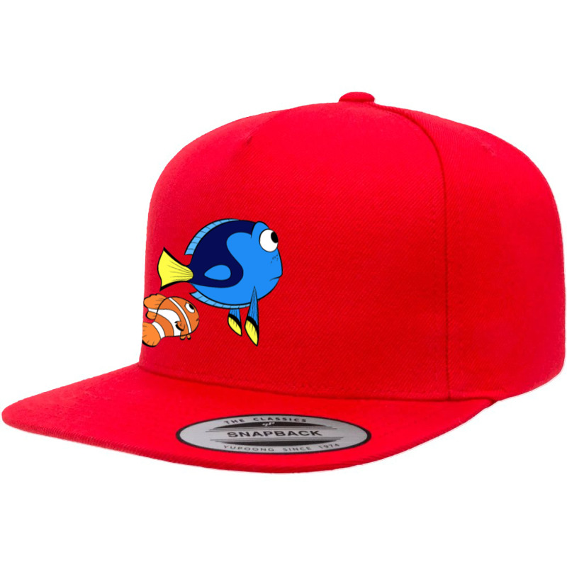 Finding Dory 5 Panel Snapback Cap | Artistshot