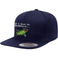 All I Want For Christmas Is Thunderbird 5 Panel Snapback Cap | Artistshot